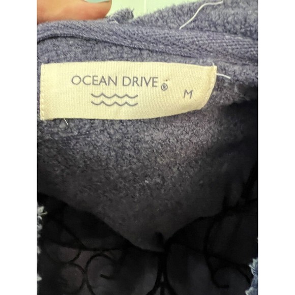 Ron Jon Womens Sweatshirt Blue Tie Dye Sun Surf Shop Orange Beach Drawstring M - Picture 2 of 6